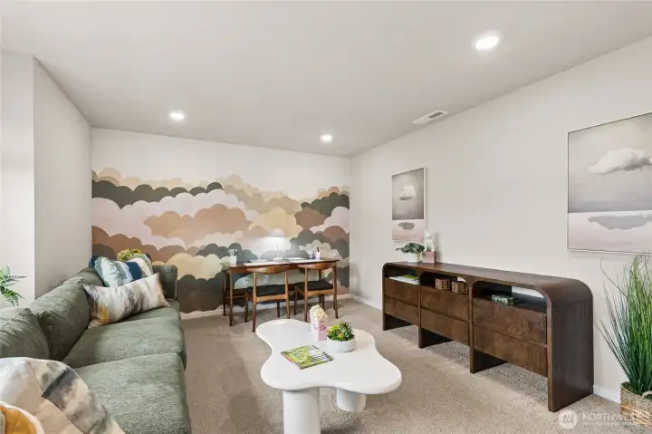 5th Bedroom/Bonus Room.  Finishes and options will vary.