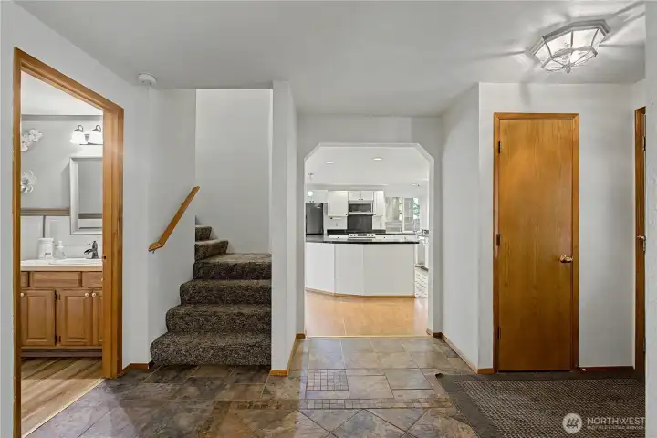 Entry area