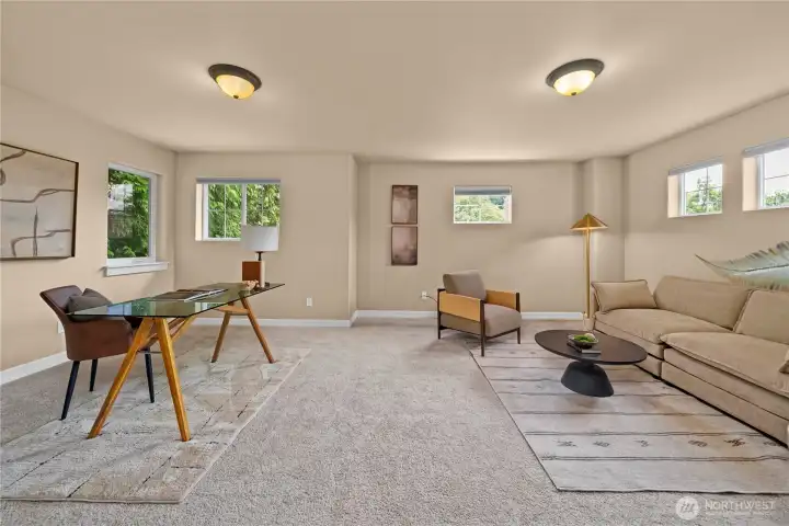 So much space in this bonus room! What will you do with it?