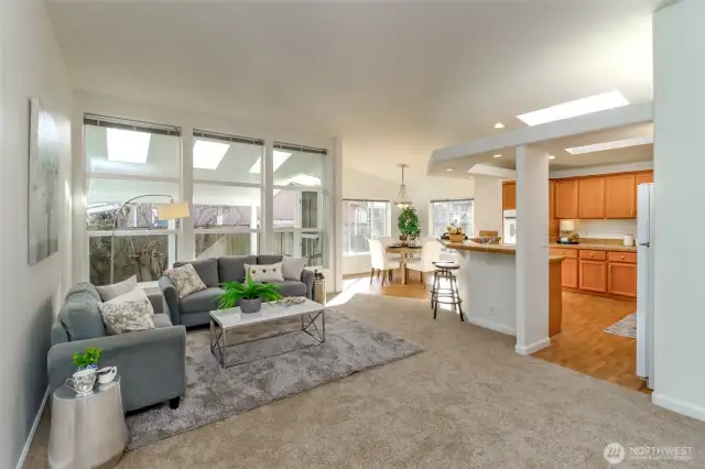 Large living room.