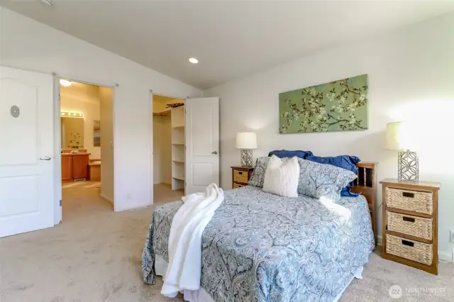 Walk in closet off primary suite. 5 piece bath off primary suite.