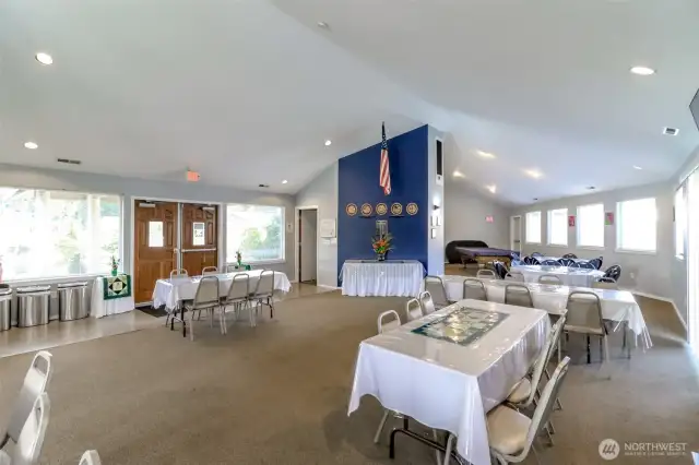 Events, gatherings and parties at the clubhouse.