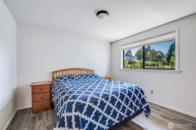 Guest room located on the main level with large closet