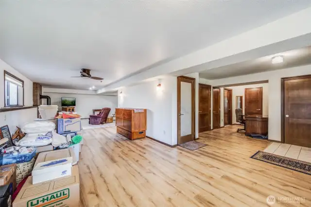 Massive potential in this daylight basement to use this space for whatever you want.