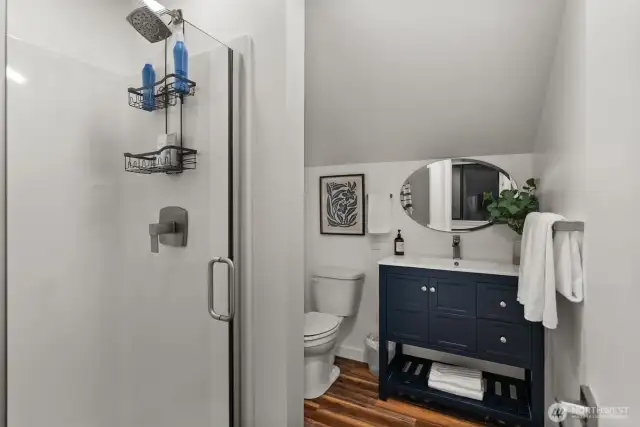 3/4 bath for upstairs bedroom
