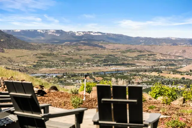 View from office/flex space patio