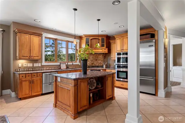 Beautifully designed kitchen