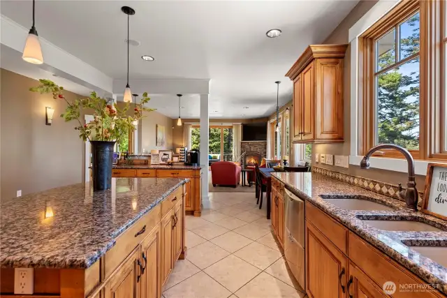Open concept, luxury living
