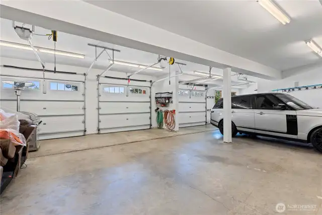 3 car attached garage for the modern lifestyle
