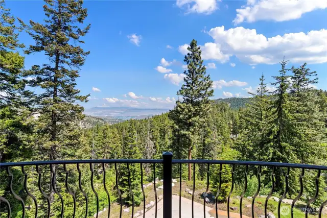 Private deck off primary