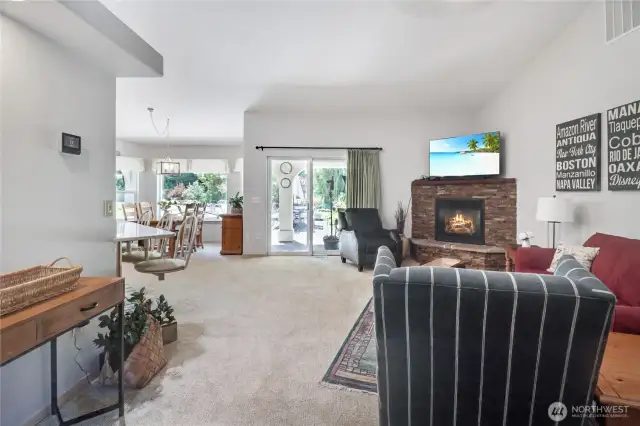 slider to backyard