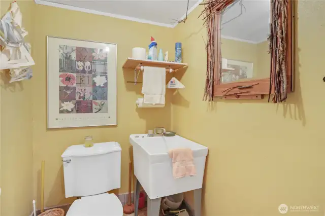 1/2 bath in shop