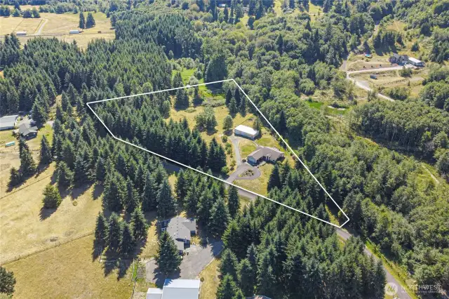 triangle shaped parcel