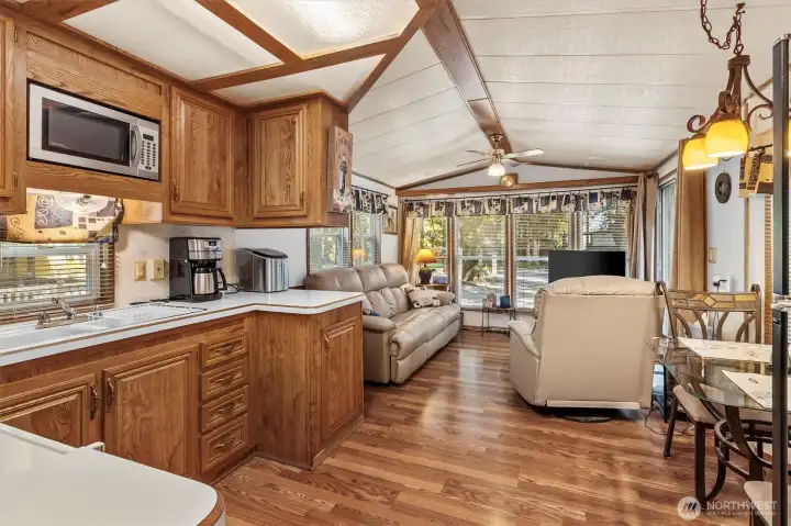 Roomy Kitchen.