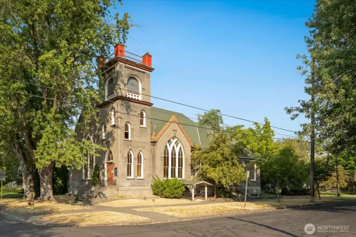 This church has a rich history in the Walla Walla Valley.  The Wilbur Memorial Methodist Episcopal Church was deeded on January 20, 1903 to Trustees D.G. Ferguson (L'Ecole Winery) and F.M. Corkrum (Spring Valley Winery) offering a rich beginning history in the Walla Walla Valley.