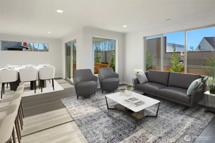 Virtually Staged. Pictures are of Whidbey Plan. Colors and finishes may vary. See Site Agent for details.