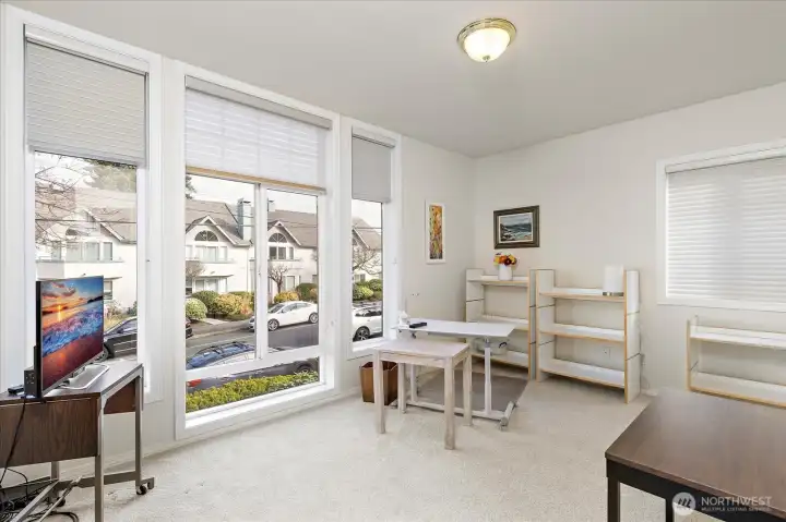 Second en suite bedroom with full bath.