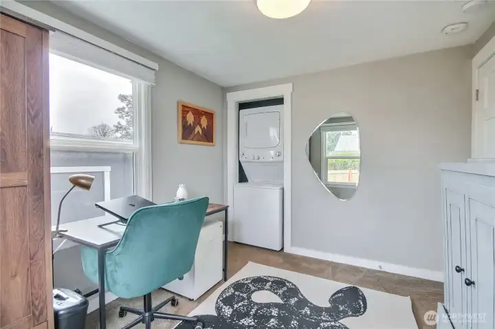 This room offers a lot of versatility.