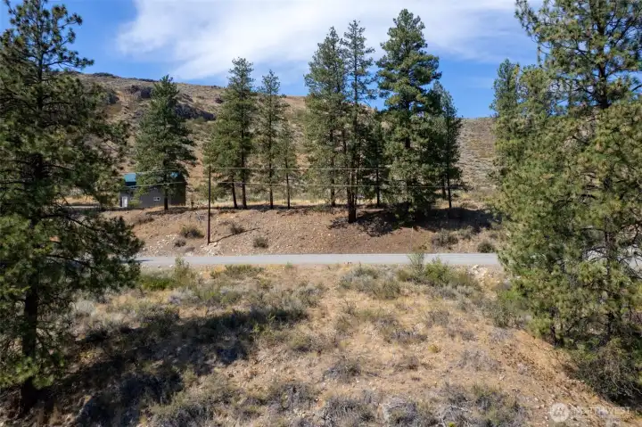 A level building site with easy access to utilities.