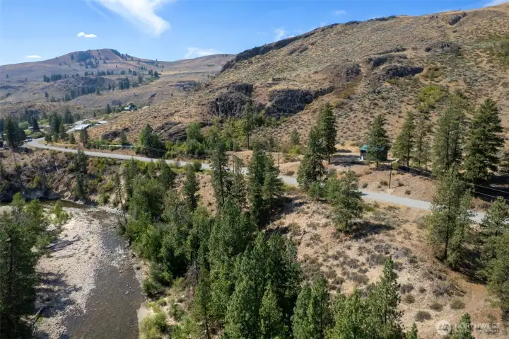 A lovely perch to enjoy life in the Methow Valley!