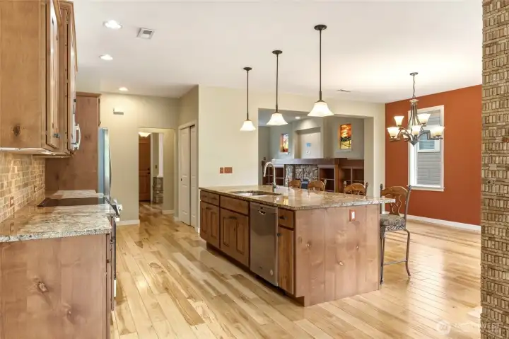View of kitchen