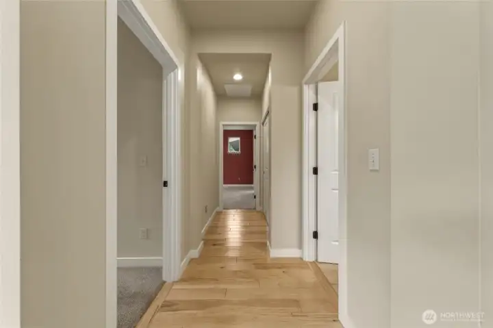 Hallway to bedrooms