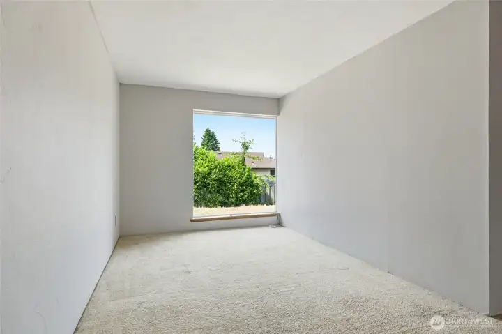 Reading nook off main living space