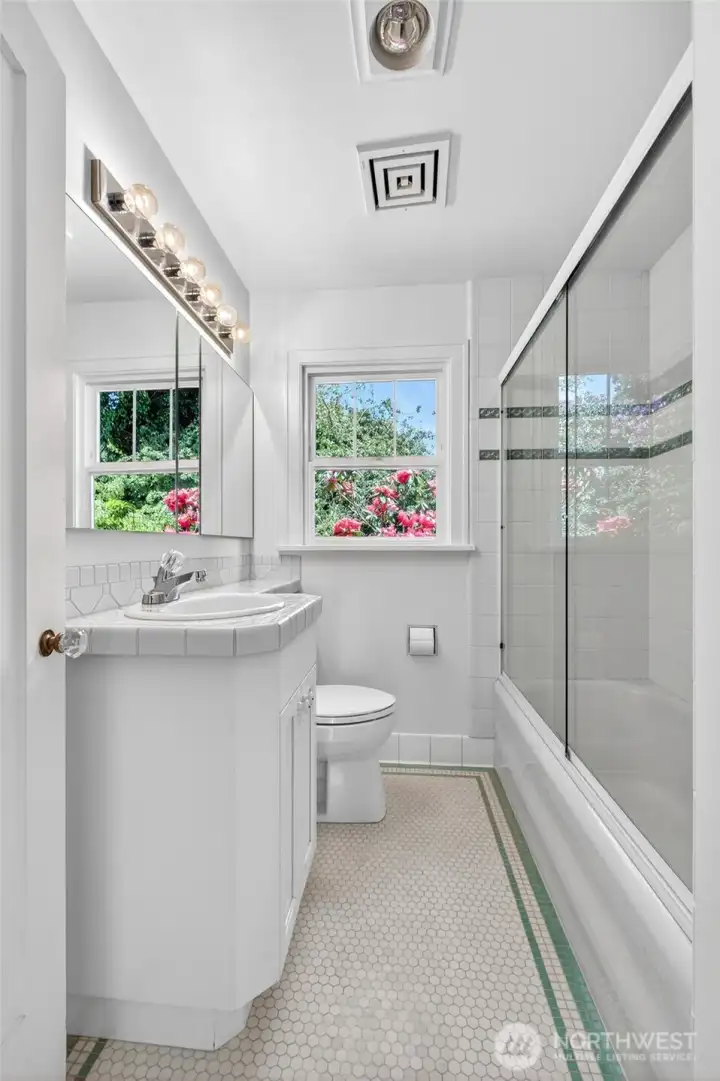 Full bathroom upstairs