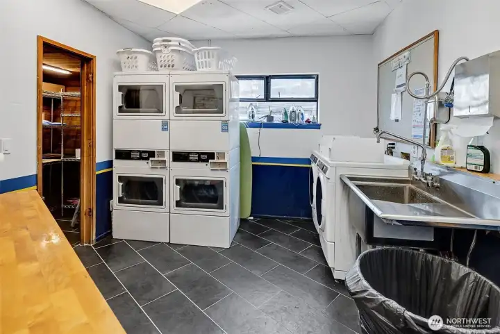 Laundry room.