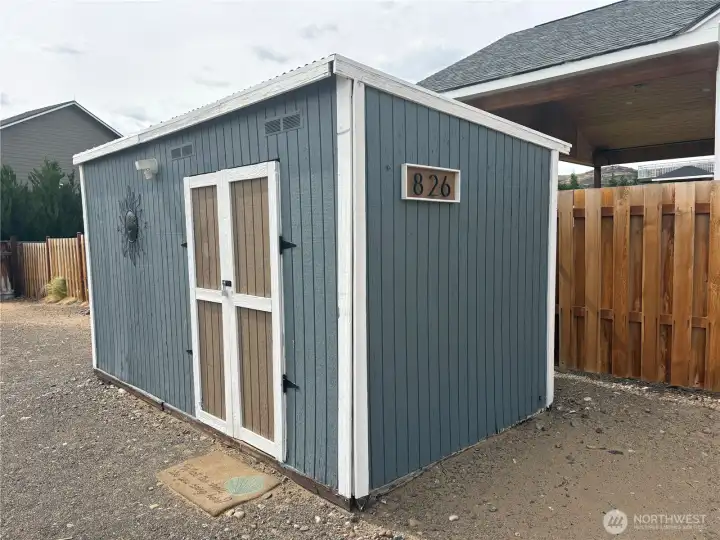 Heavy duty shed