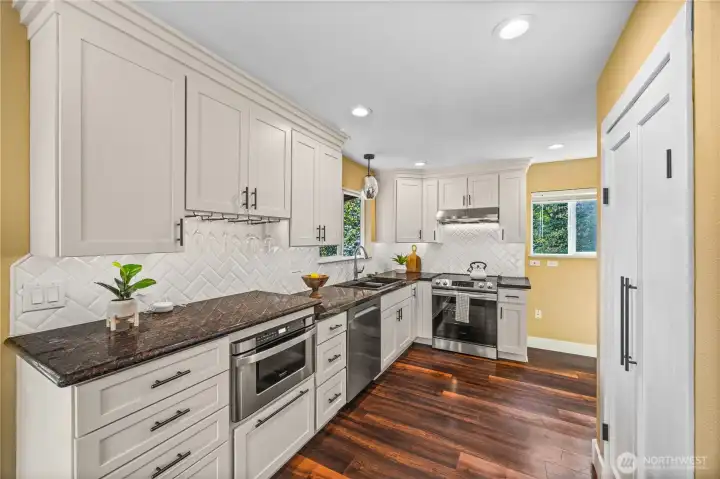 Main floor kitchen