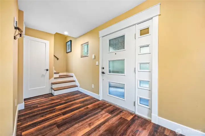 Main floor entryway