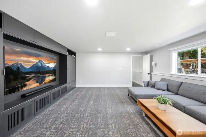 Relax with an additional living room for entertaining.