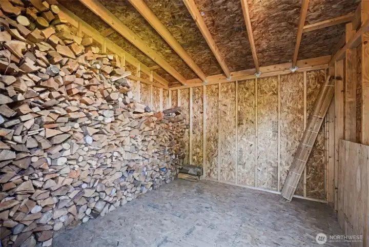 Ample outdoor storage area.