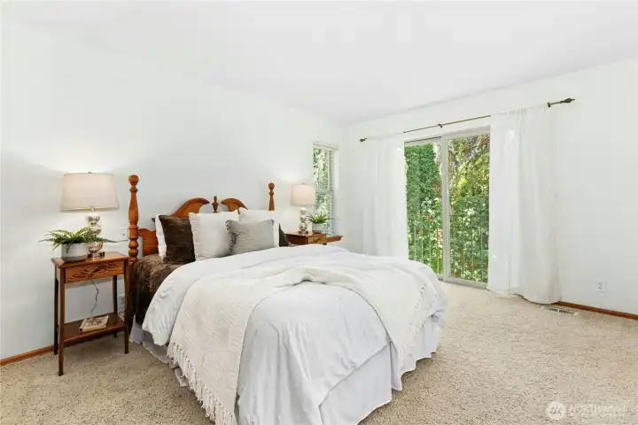 Large primary bedroom Large primary bedroom
