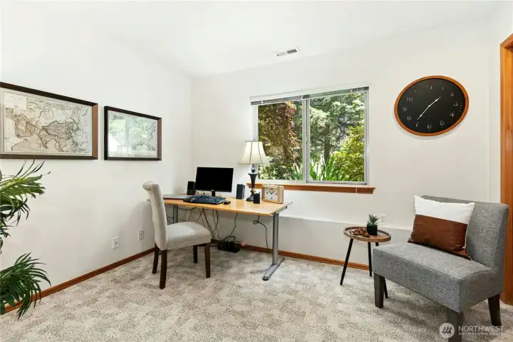 Lower-level fourth bedroom. Lower-level fourth bedroom.