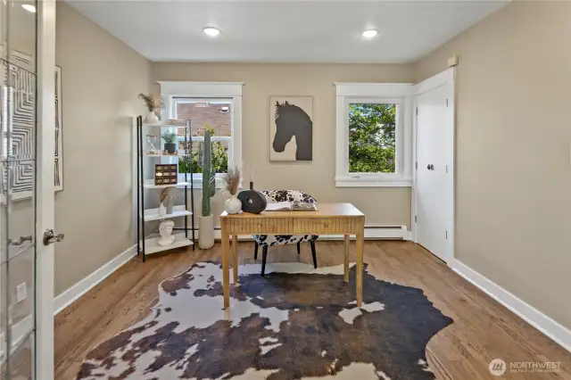 Bedroom/office on main