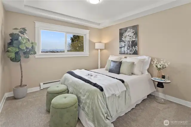 2nd bedroom on main with view
