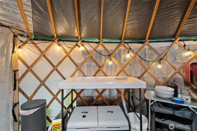 Inside Yurt 1