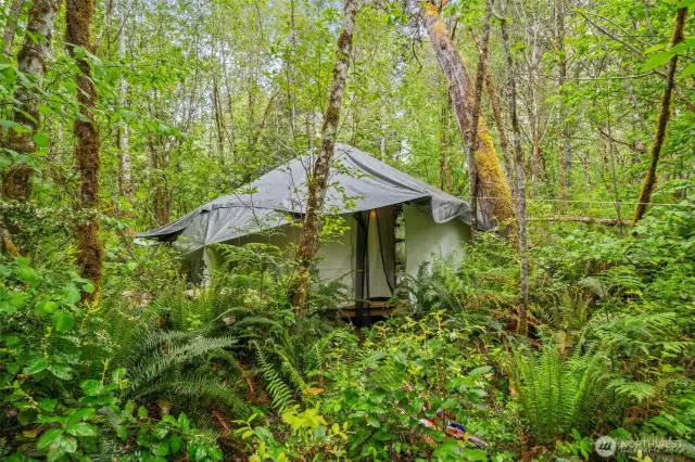 One of the 3 Yurts