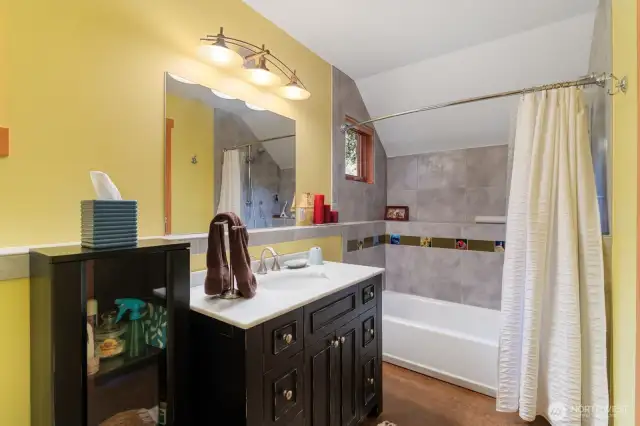 Full bath on ground floor