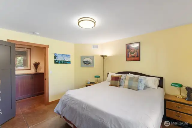 2nd bedroom on ground floor.