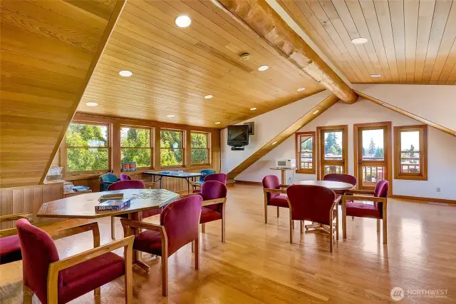 Card and games room