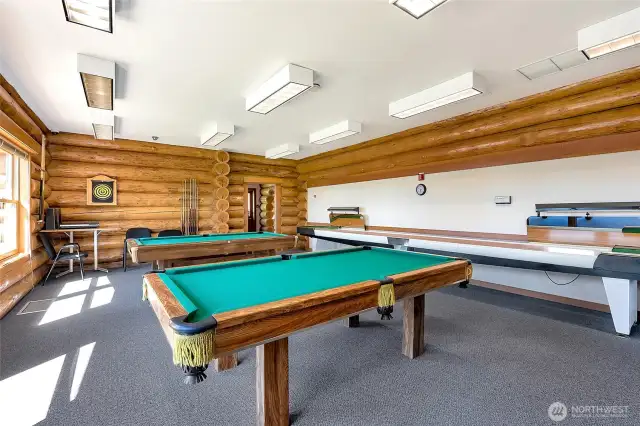 Pool and Shuffleboard