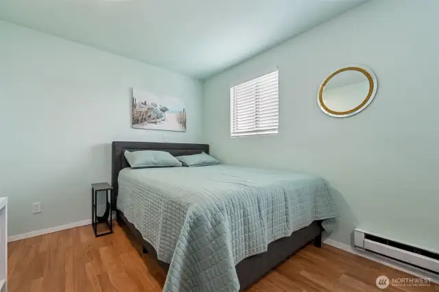 2nd guest room on entry level.