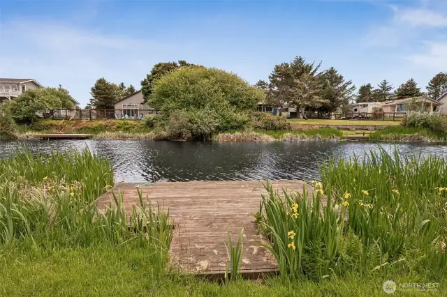 Fishing, kayak launch or just relax.