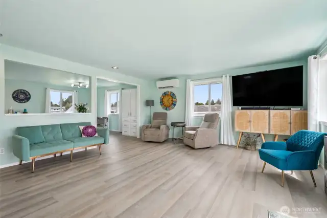Huge living room!