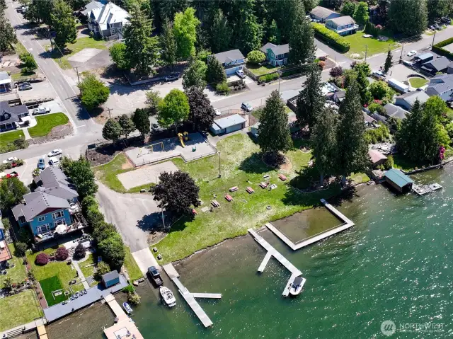 Optional membership to Inlet Island Maintenance Co provides access to this park and boat launch