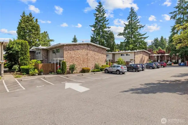 A charming entryway welcomes you to this beautifully updated townhome, nestled in a quiet and well-maintained community.