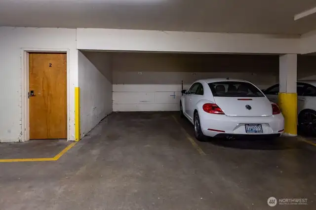 Deeded parking space